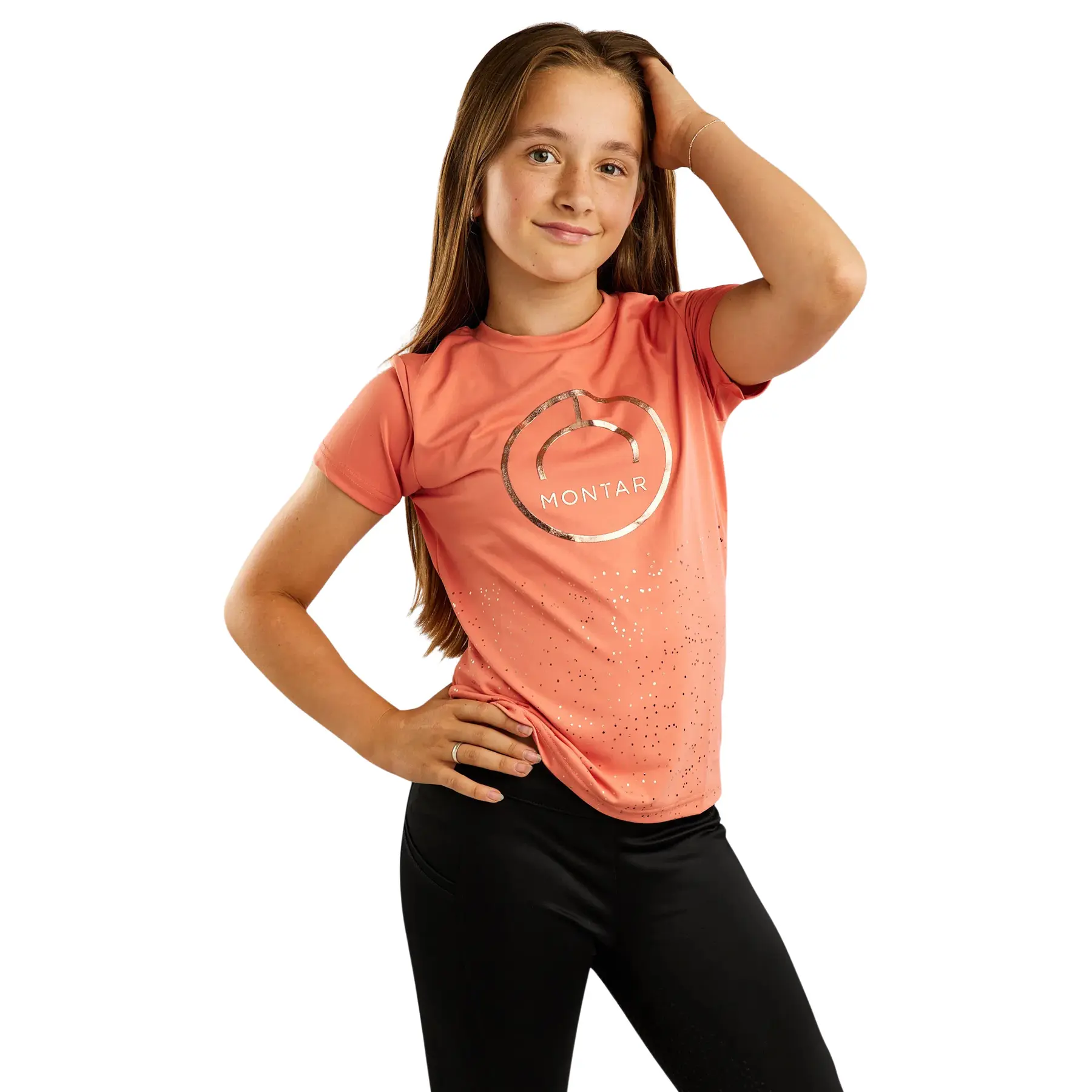 Meilleurs prix pour T-shirt fille Montar MoNille Rosegold