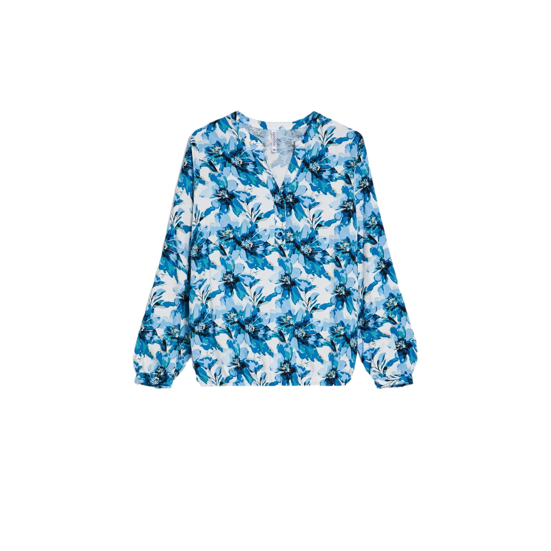 5904152583501 - Langarm-Bluse Damen L-KO-4906