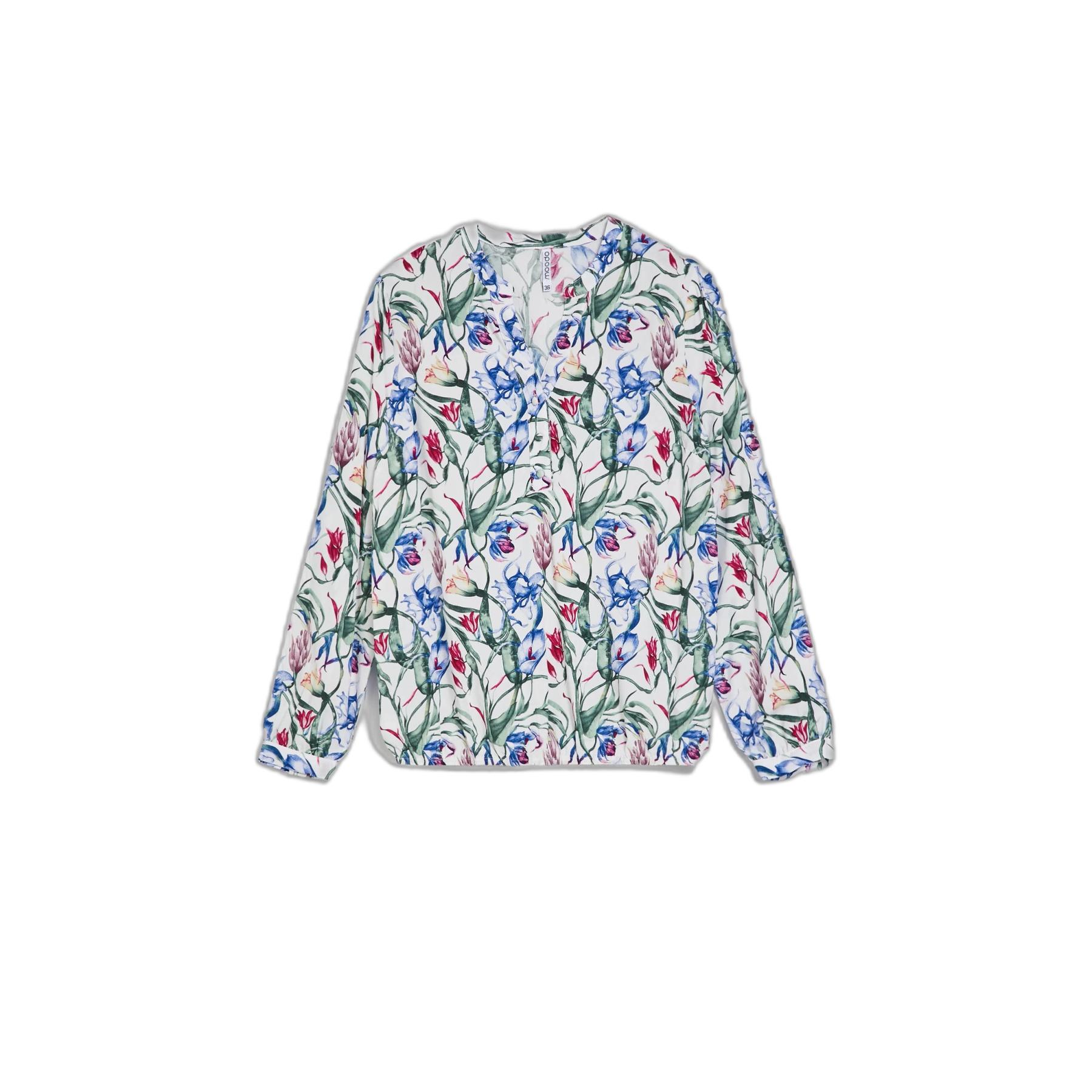 5904152583730 - Langarm-Bluse Damen L-KO-4907