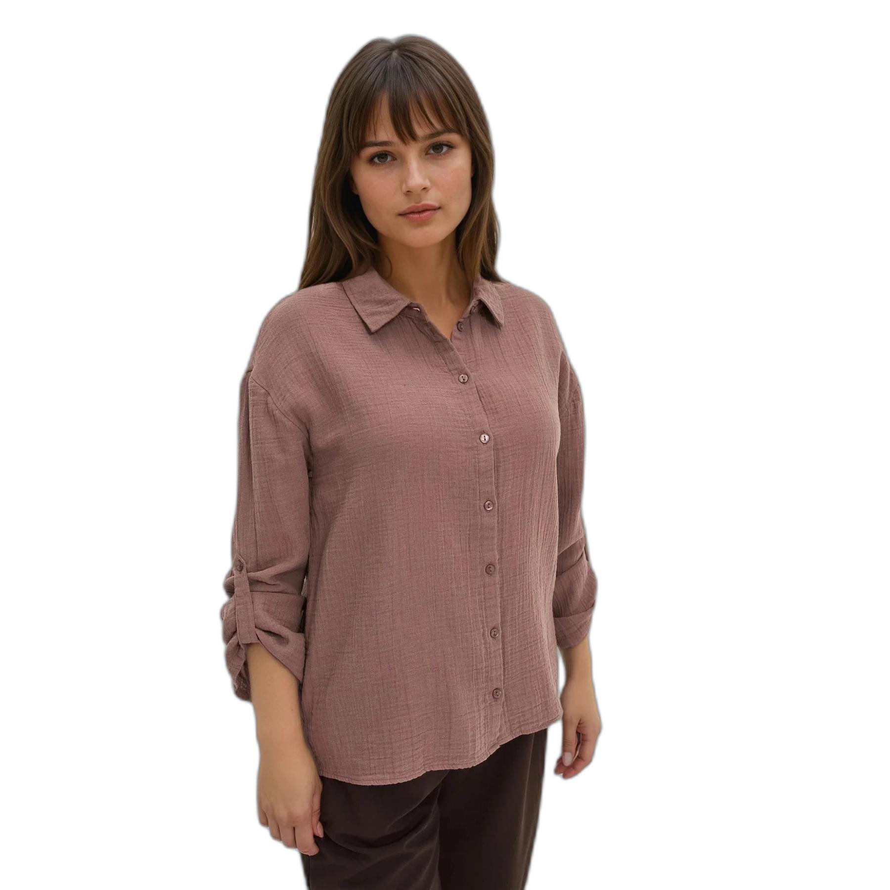 5904152559445 - Langarm-Bluse Damen Z-KO-4800