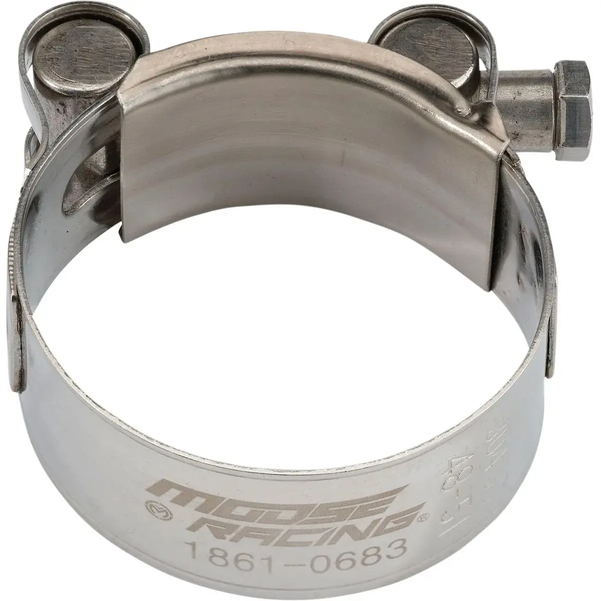 Edelstahl-Motorrad-Verstemmlungsgurt für Auspuff Moose MSE 1.94