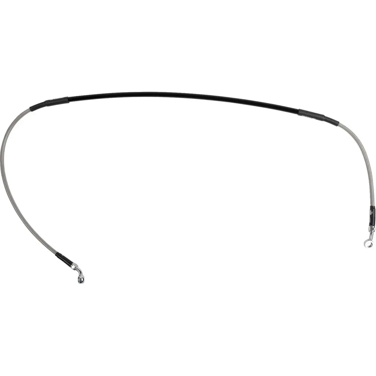 Durite de frein geflochten Edelstahl Moose Honda CRF 250 F H02-1-079/P-CL