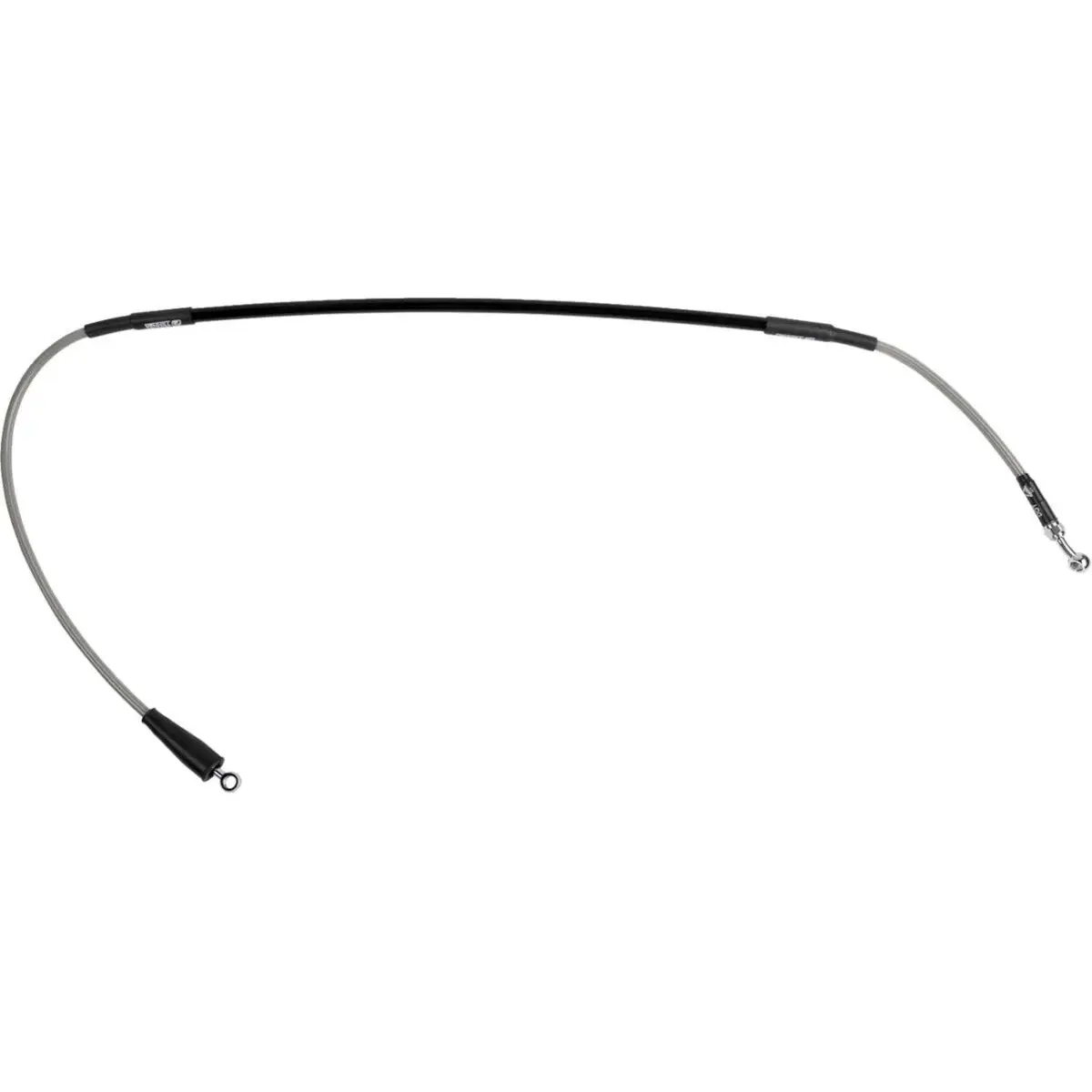 Durite de frein Geflochtene Edelstahl Moose K01-1-040/P-CL