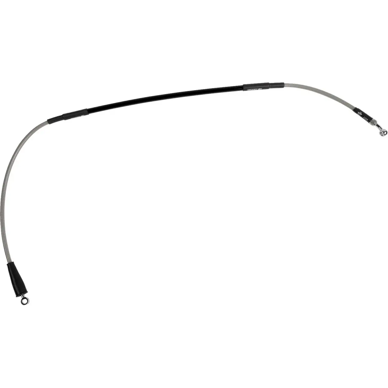 Durite de frein Geflochtene Edelstahl Moose K01-1-041/P-CL