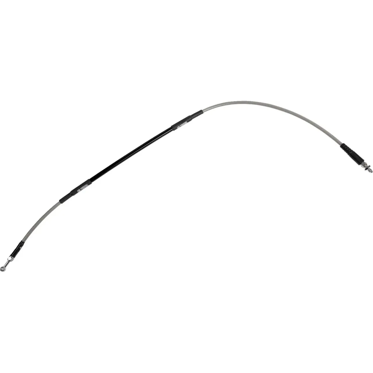 Durite de frein Geflochtene Edelstahl Moose K01-1-043/P-CL