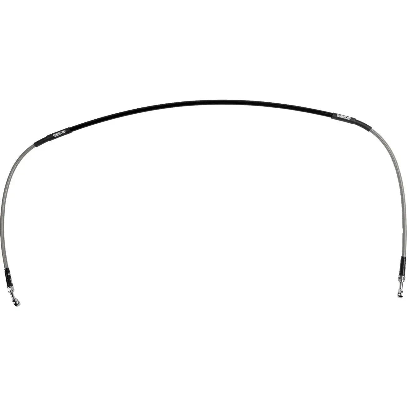 Durite de frein Geflochtene Edelstahl Moose K01-1-044/P-CL
