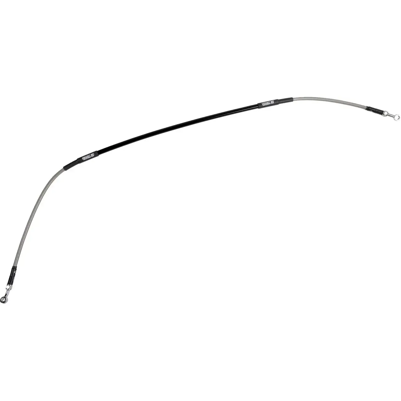 Durite de frein Geflochtene Edelstahl Moose K01-1-049/P-CL