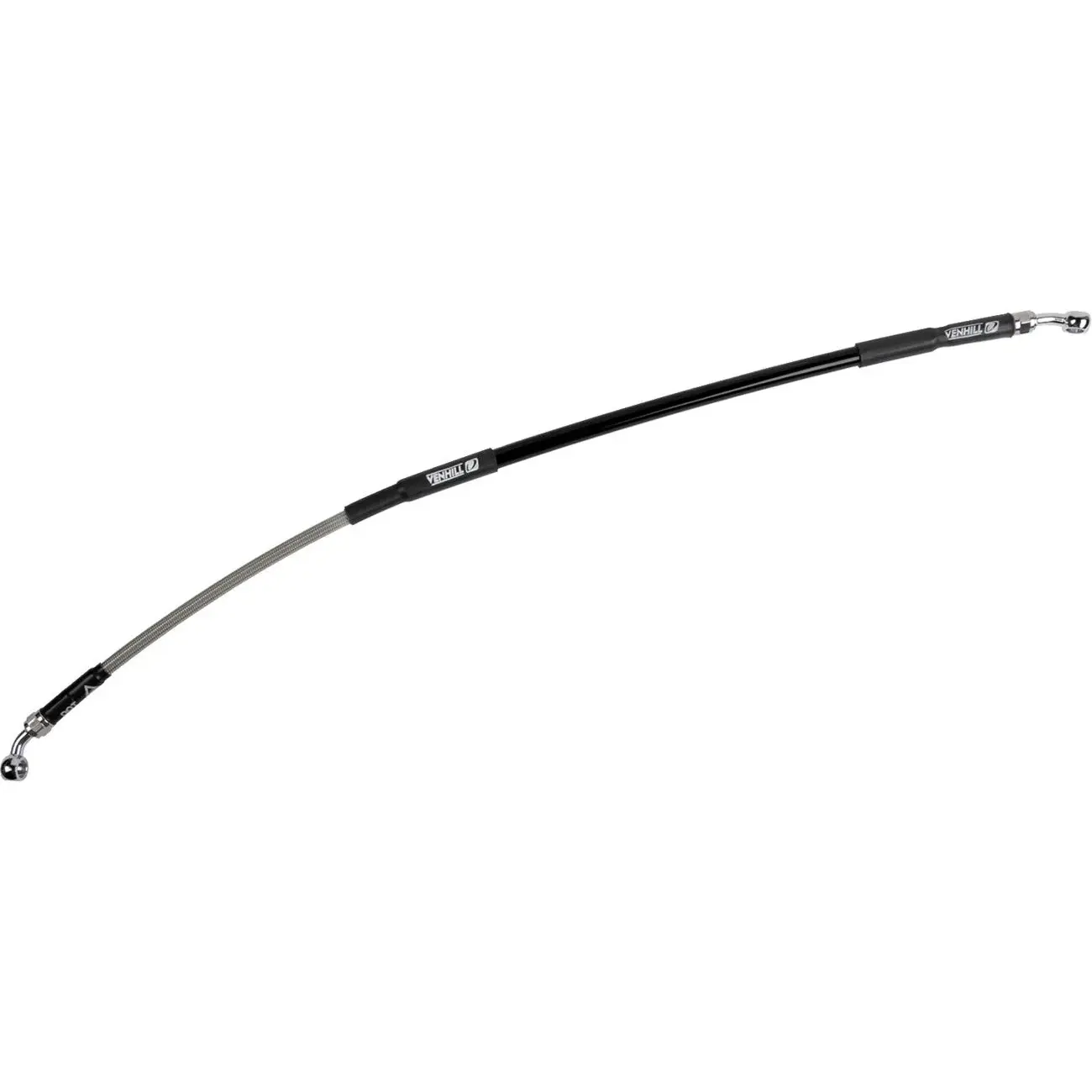 Durite de frein Geflochtene Edelstahl Moose K01-2-011/P-CL