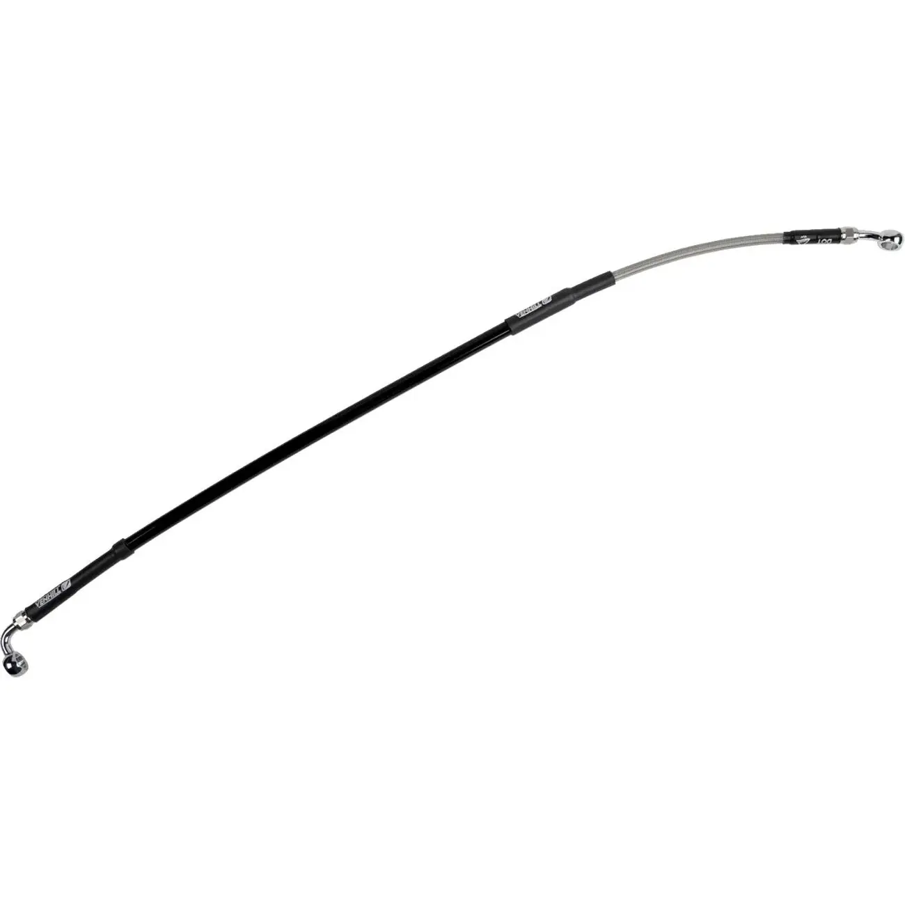 Durite de frein Geflochtene Edelstahl Moose K01-2-019/P-CL