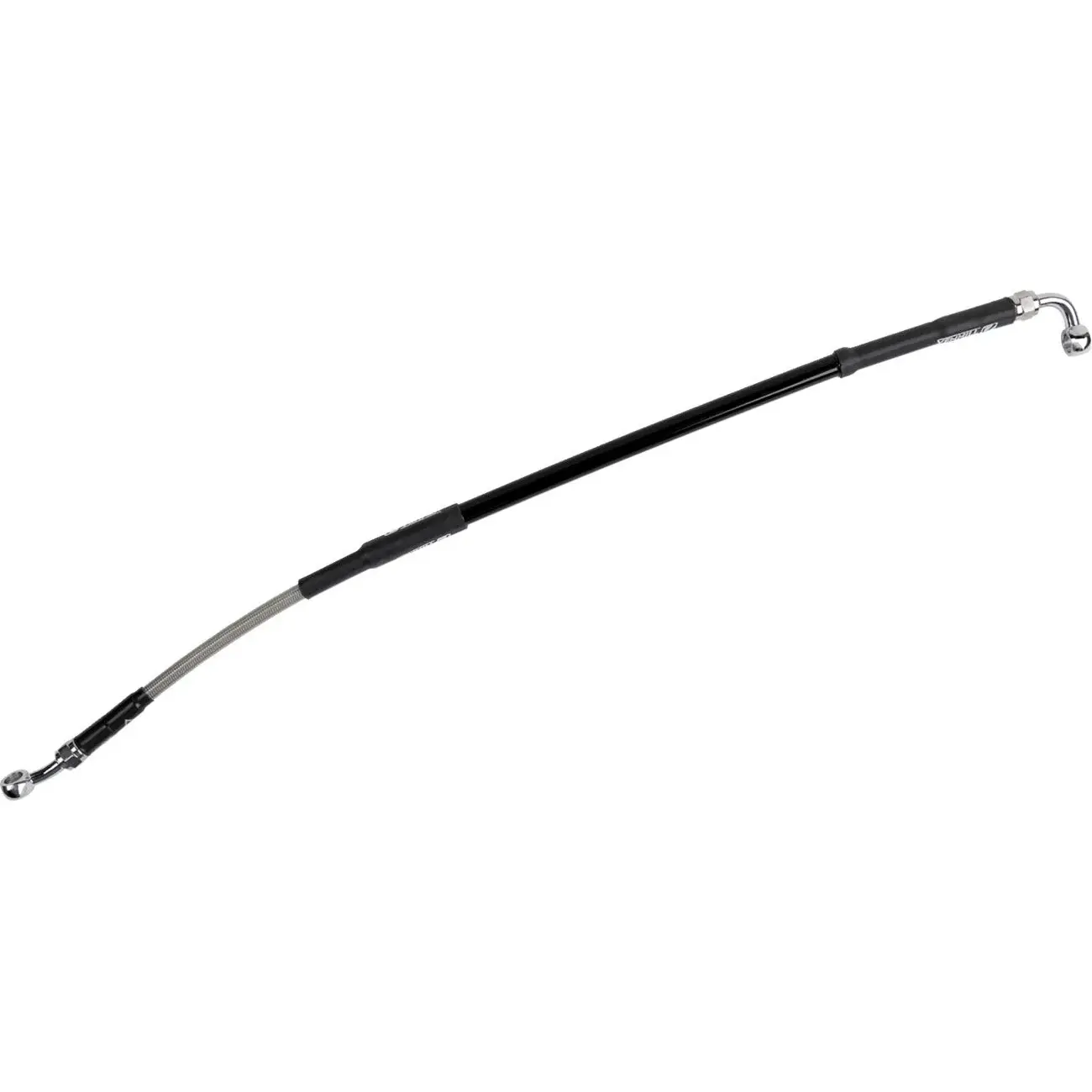 Durite de frein Geflochtene Edelstahl Moose K01-2-034/P-CL