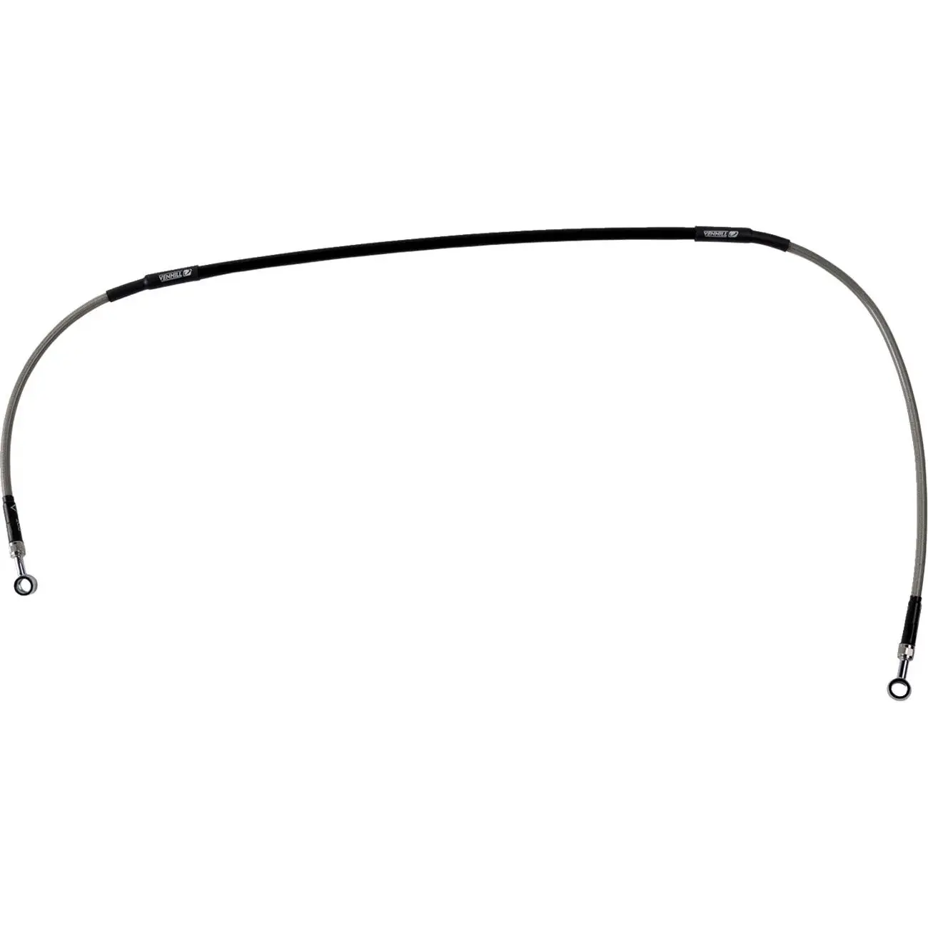 Durite de frein Geflochtene Edelstahl Moose K02-1-025/P