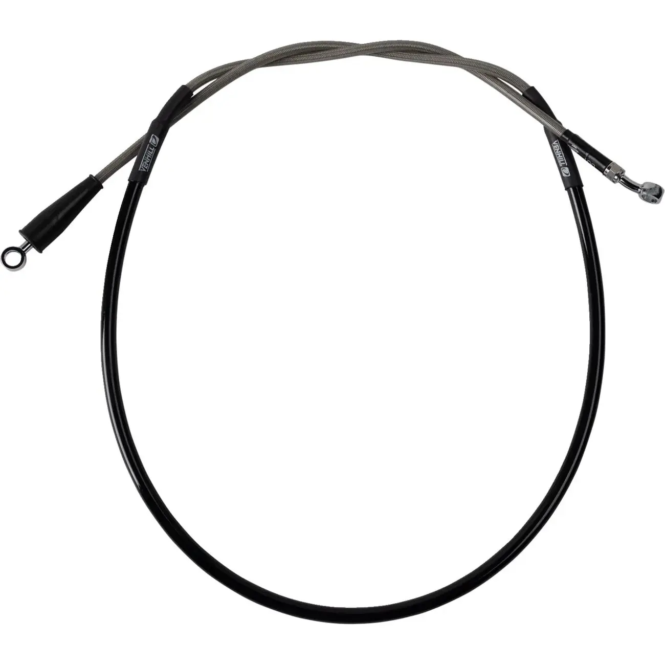 Durite de frein Geflochtene Edelstahl Moose K02-1-029/P