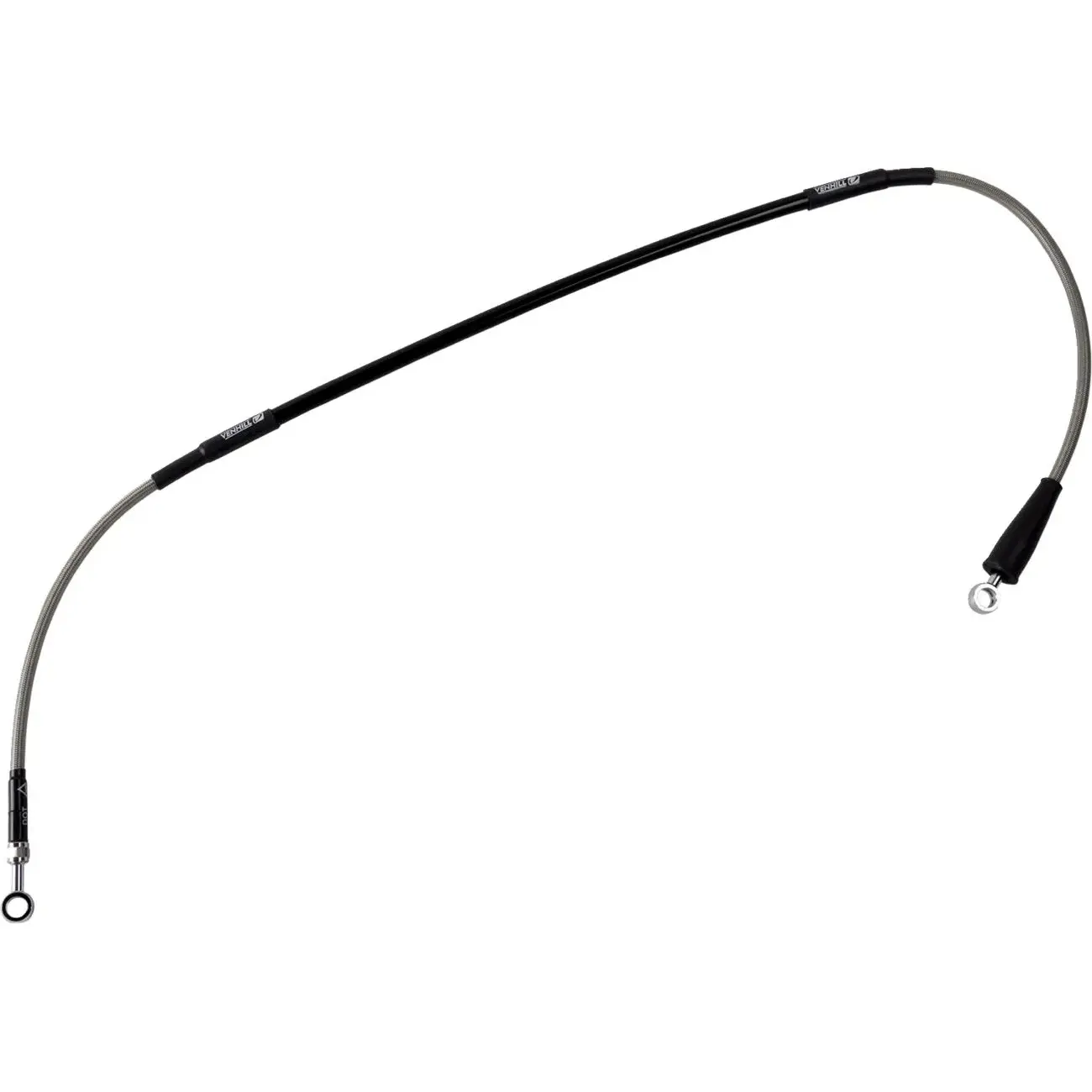 Durite de frein Geflochtene Edelstahl Moose K02-1-033/P