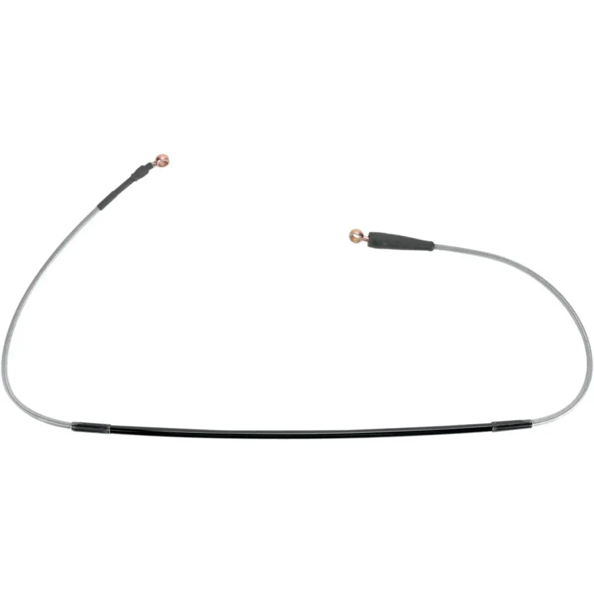 Durite de frein Geflochtene Edelstahl Moose K02-1-041/P-CL
