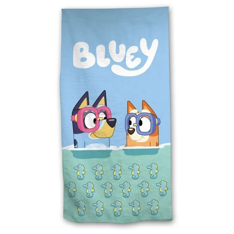 Moose Unisex Doré Beach Towel Bluey