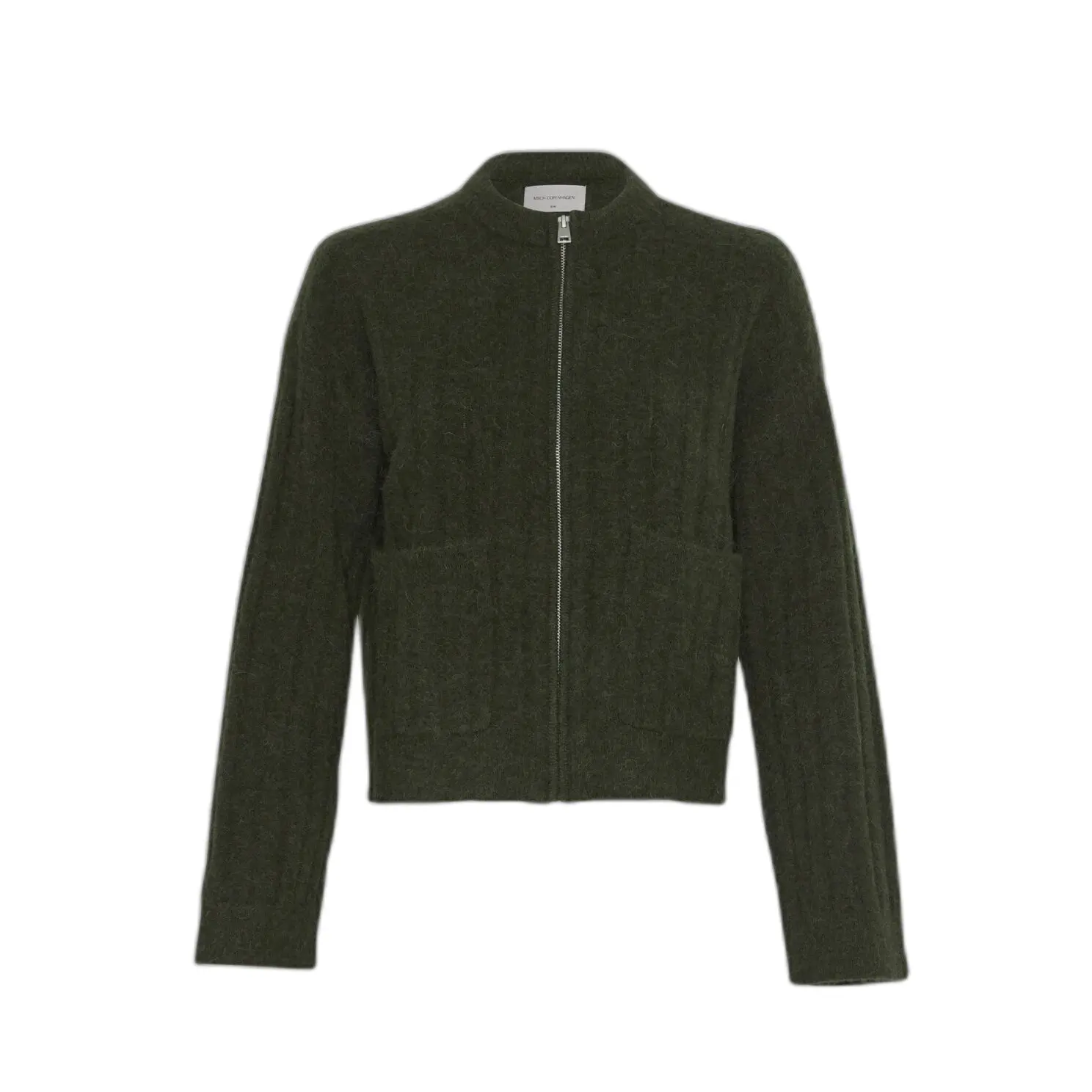 5712808779150 - Strickjacke mit Reißverschluss Damen Moss Copenhagen Gertrude Nenaya 5712808779150 - Strickjacke mit Reißverschluss Damen Moss Copenhagen Gertrude Nenaya