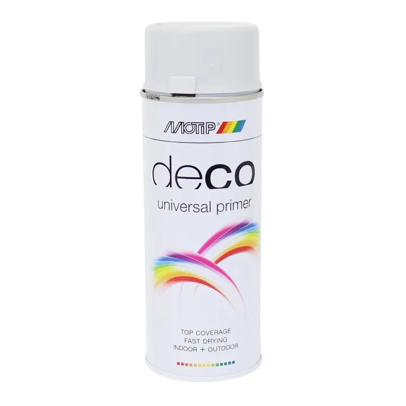 Appret peinture aerosol-bombe Motip Deco Universel Glycero 01612