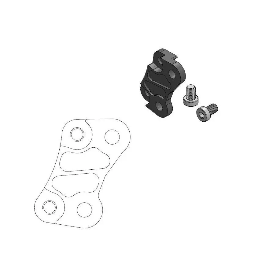 Adapter Bremse Moto-Master 260 KX85