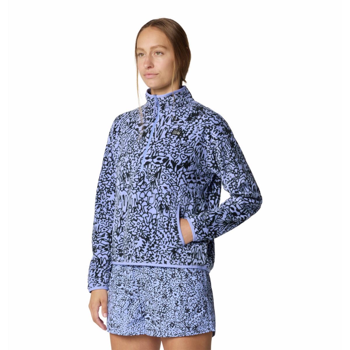 0190423025954 - Pullover mit halbem Reißverschluss für Damen Microchill™