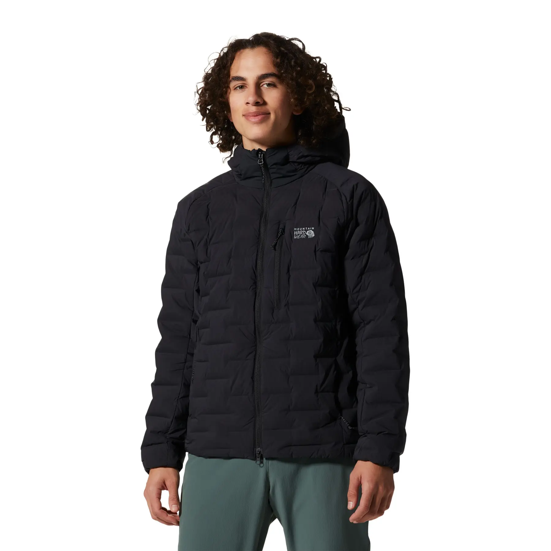 Mountain Hardwear Men's Noir Hooded Jacket Stretchdown