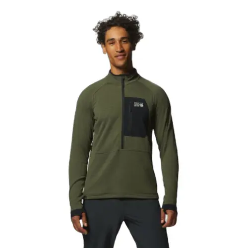 Jacke 1/2 Reißverschluss Mountain Hardwear Polartec® Power Grid