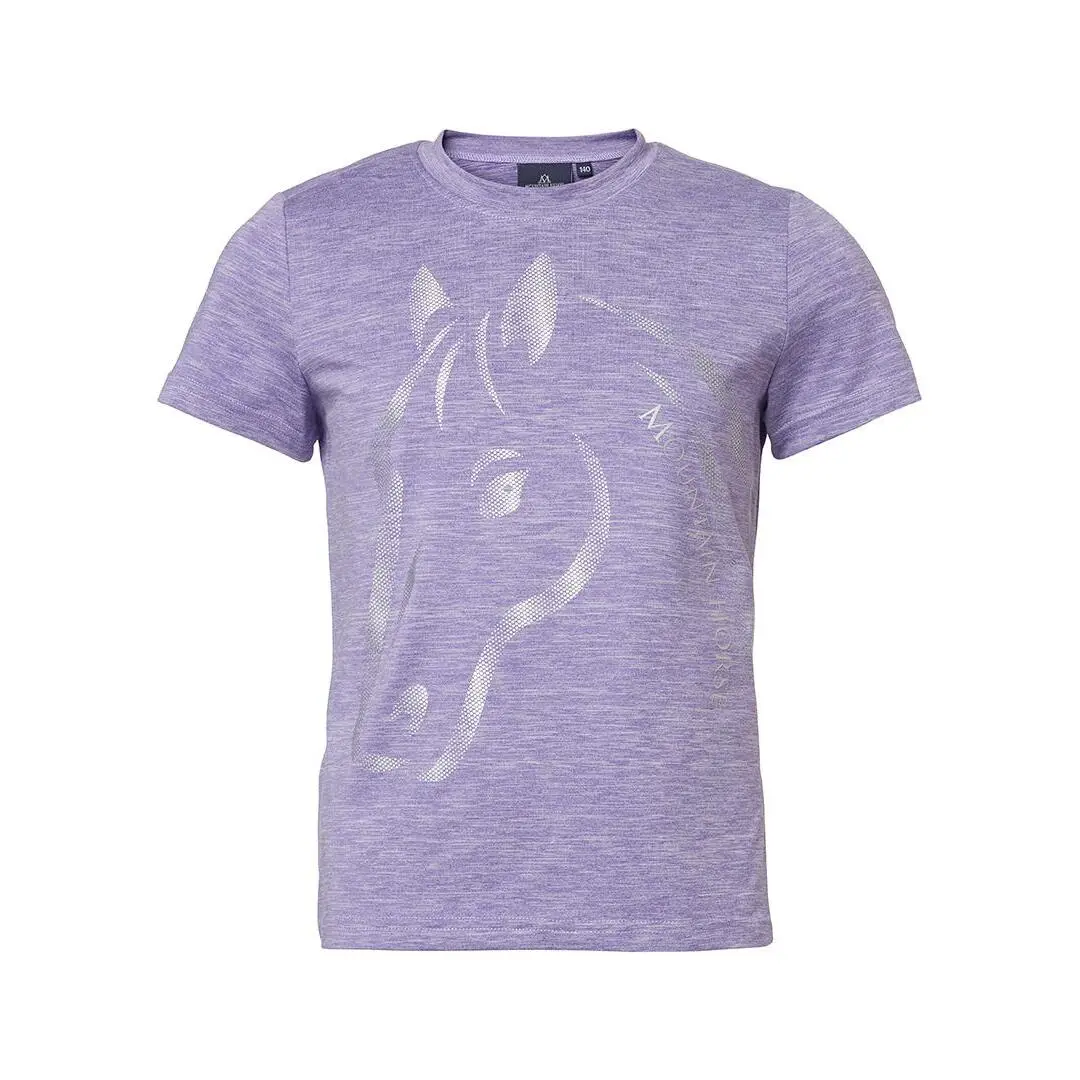 Mountain Horse Girls Violet 'S T-Shirt U & I Tech