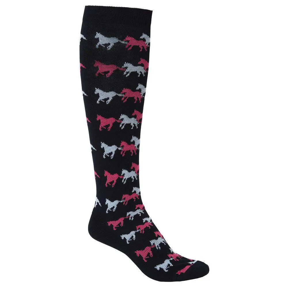 Mountain Horse Noir Children's Riding Socks