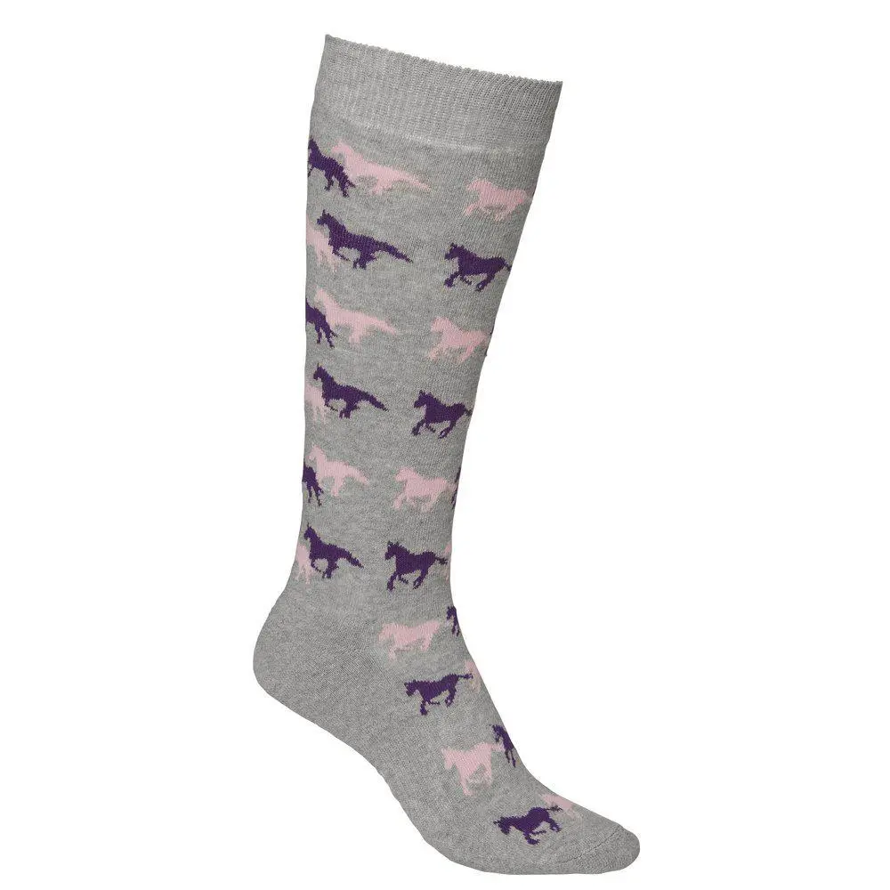 Mountain Horse Gris Children's Riding Socks