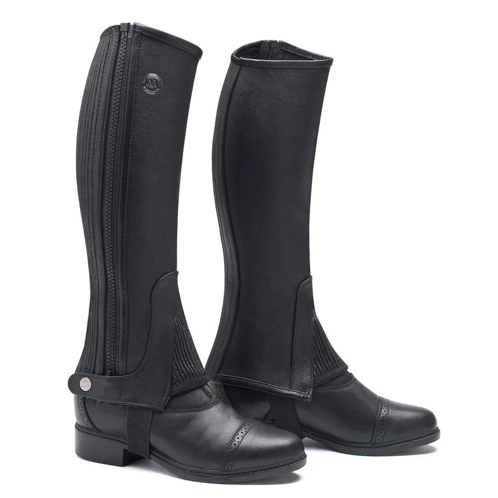 Comparer les prix de Mini-chaps en cuir Mountain Horse Soft Rider