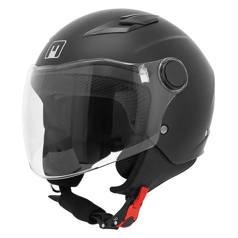 Einfacher Jet-Motorradhelm mit Visier für Kinder MPH Play