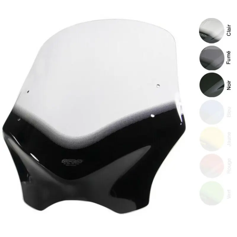 Motorrad-Windschutzscheibe mit Spoiler MRA Yamaha/Aprilia DT 125 RE