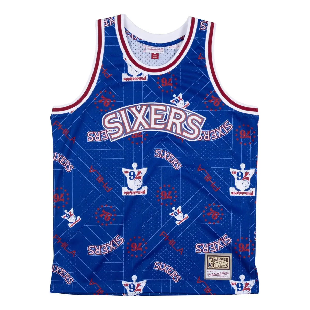 0697589982300 - Jersey Philadelphia 76ers tear up