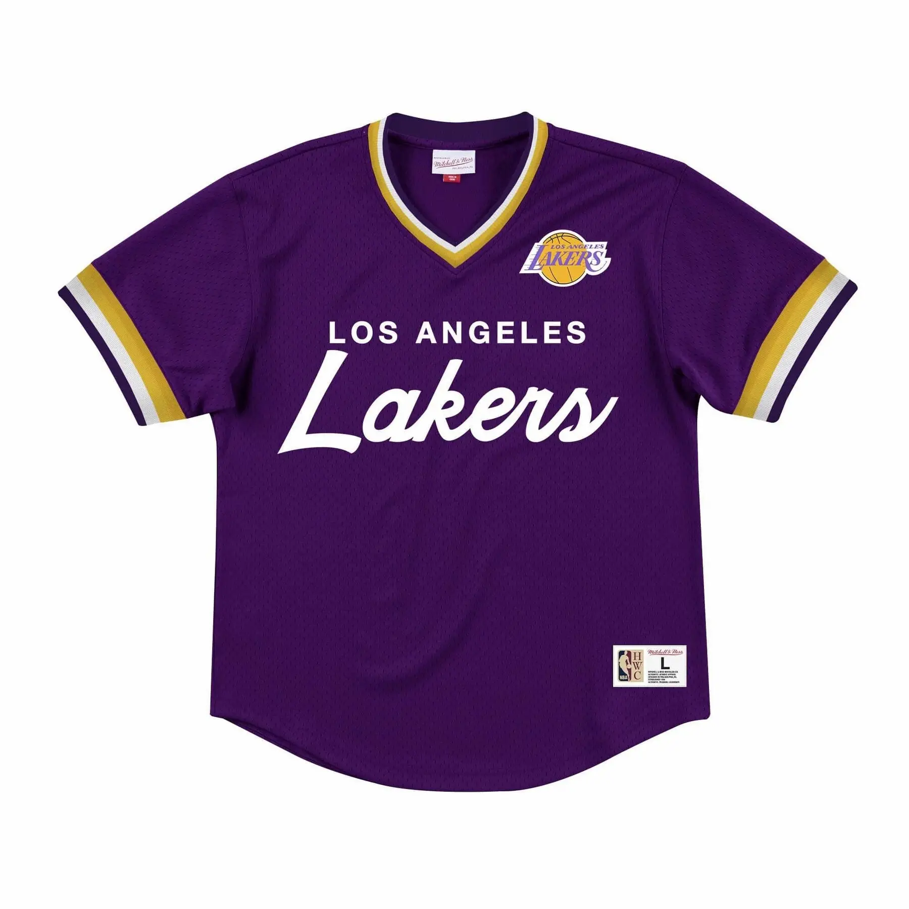 0697589176655 - NBA-Trikot Los Angeles Lakers special script mesh