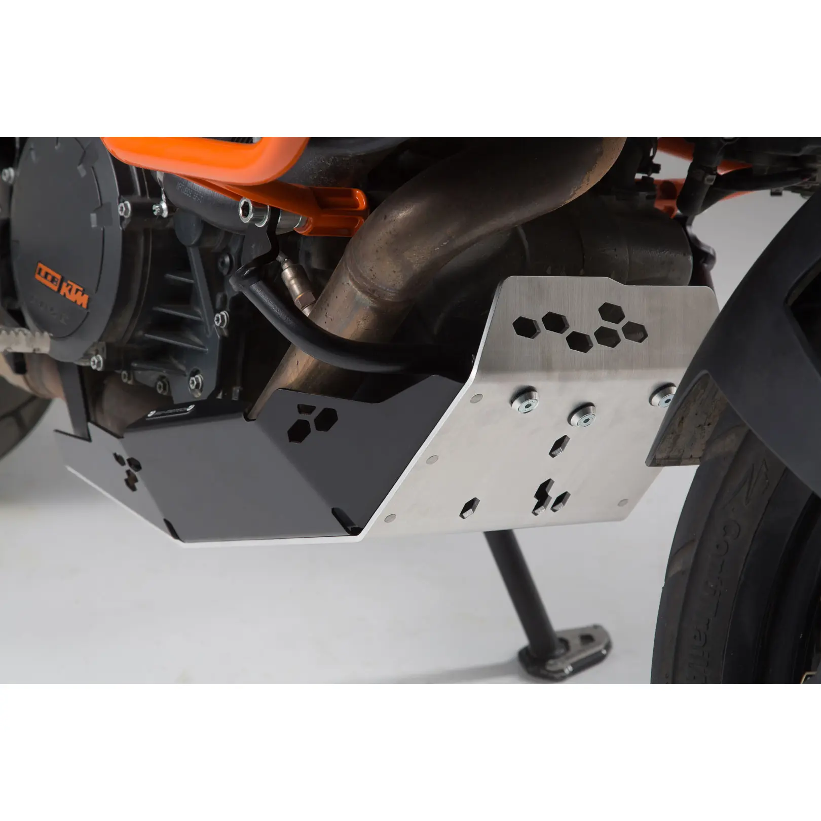 Motorradclogs Sw-Motech Sabot Moteur/Gris Ktm 1090 Adv, 1190 Adv/R, 1290 Sadv