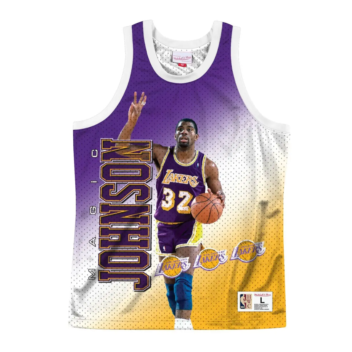 5059427032212 - Jersey Los Angeles Lakers behind the back