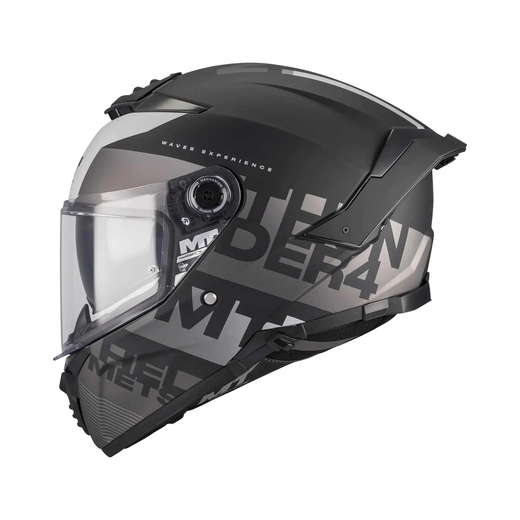 Motorrad-Integralhelm MT Helmets Thunder 4 SV Waves