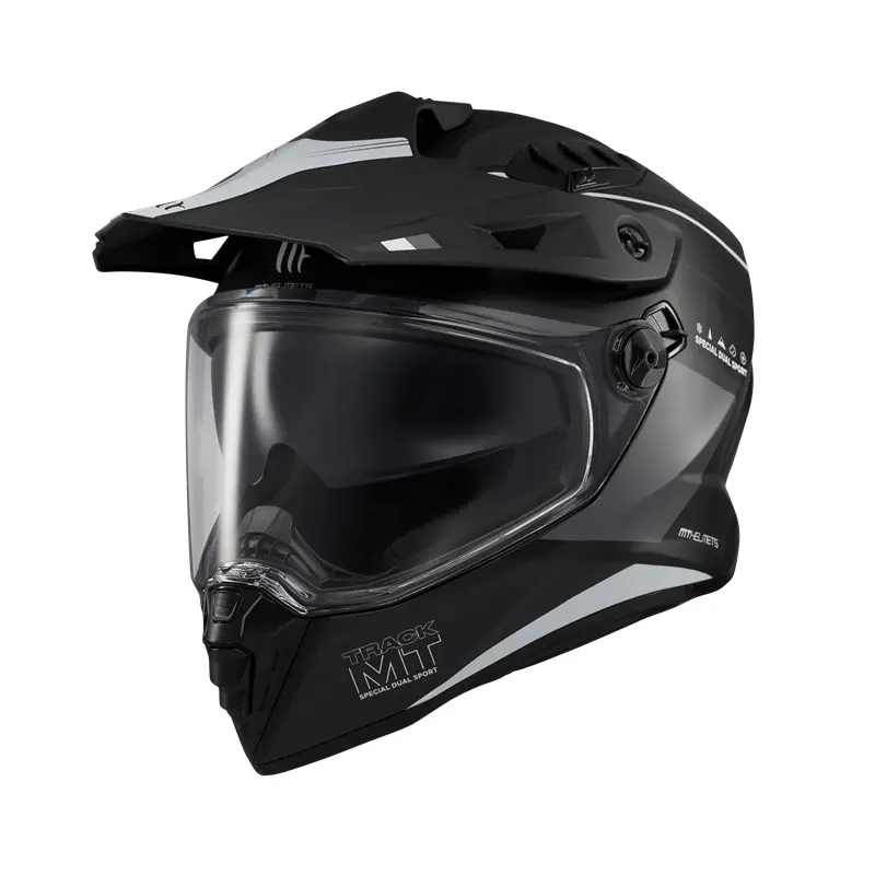 mt dual sport helmet Helmets Mode DS Motorcycle modern shell design created with CAD technology Track SV