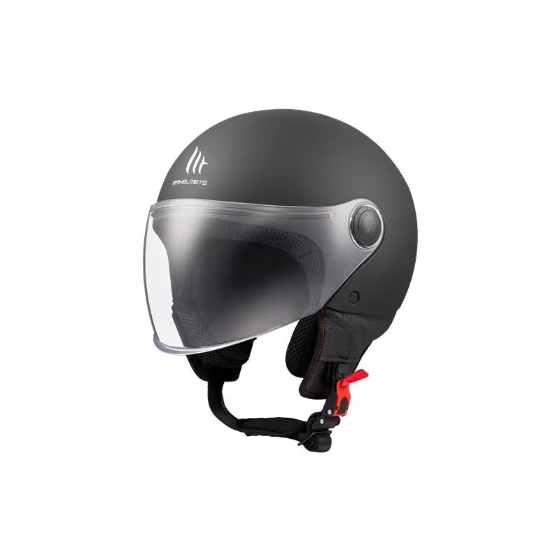 Halbschalen-Motorradhelm MT Helmets Street S Solid A1