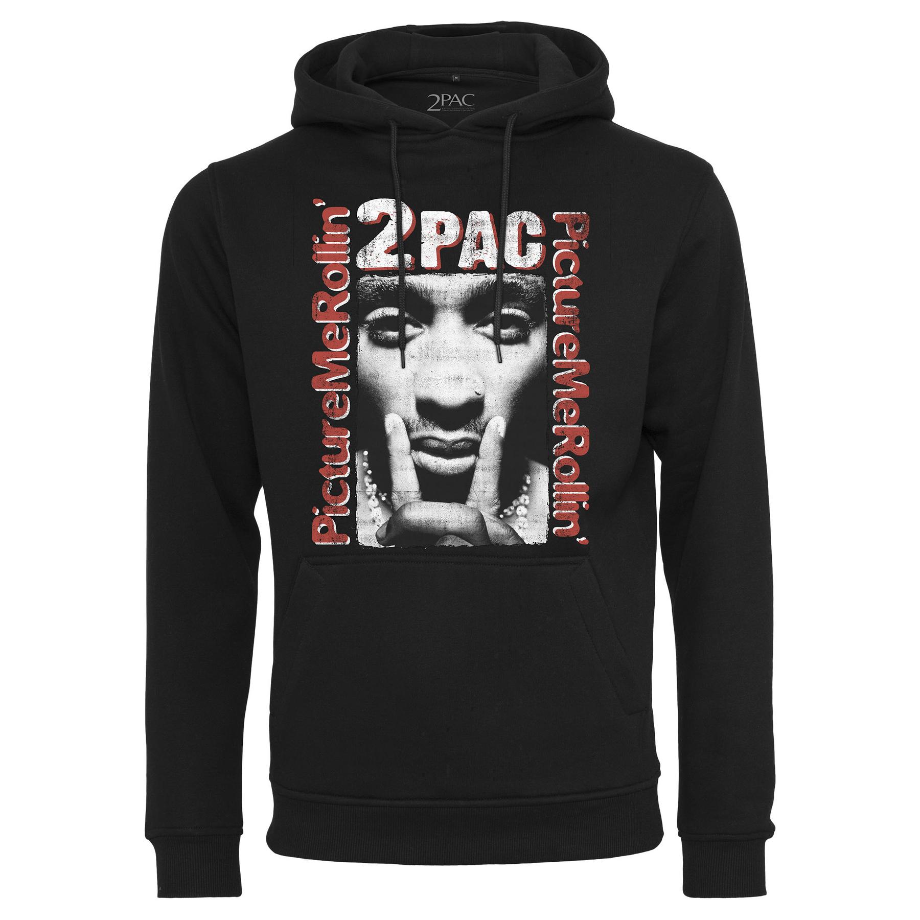 Felpa con cappuccio Mister Tee tupac boxed