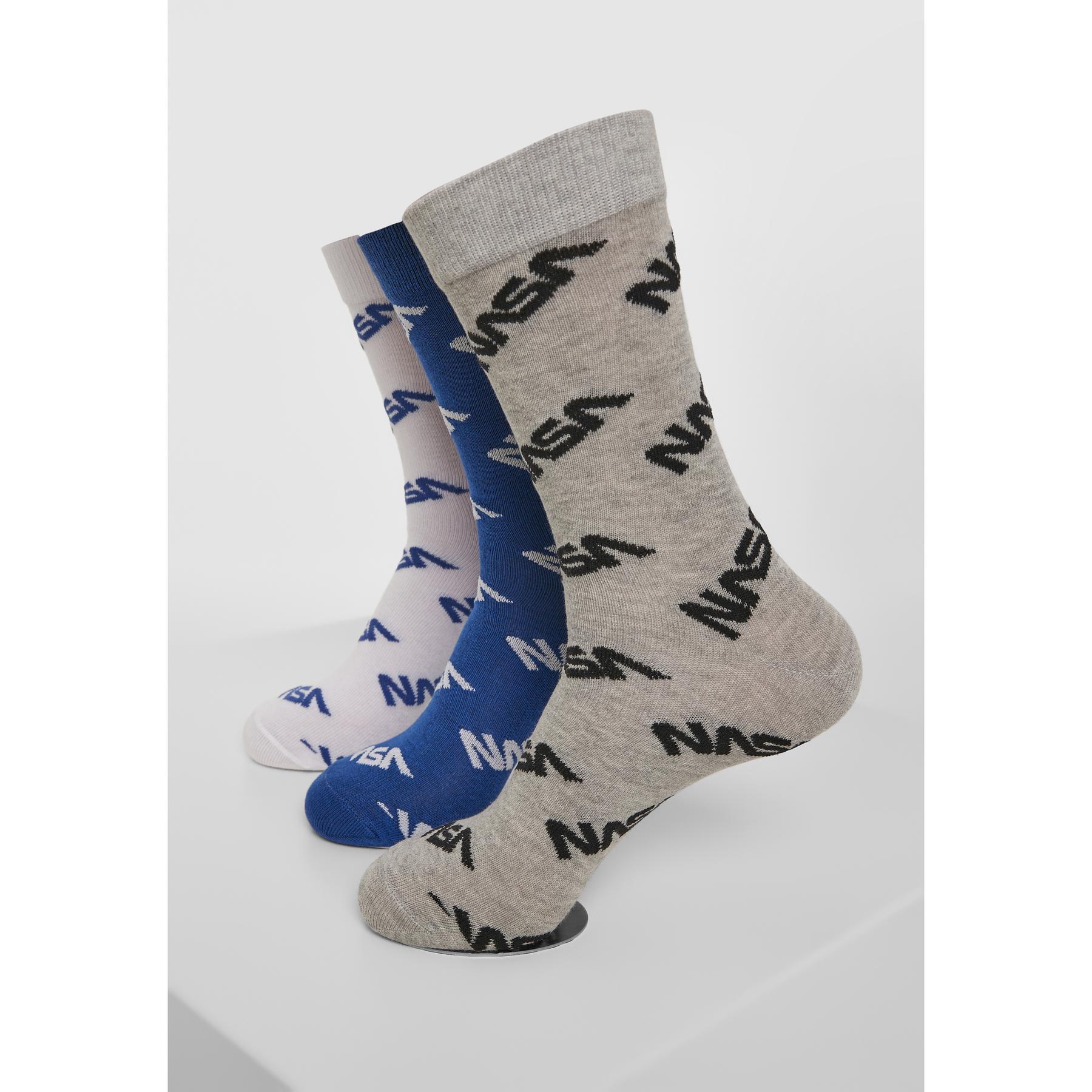 4053838575253 - Socken Mister Tee allover 3-pa