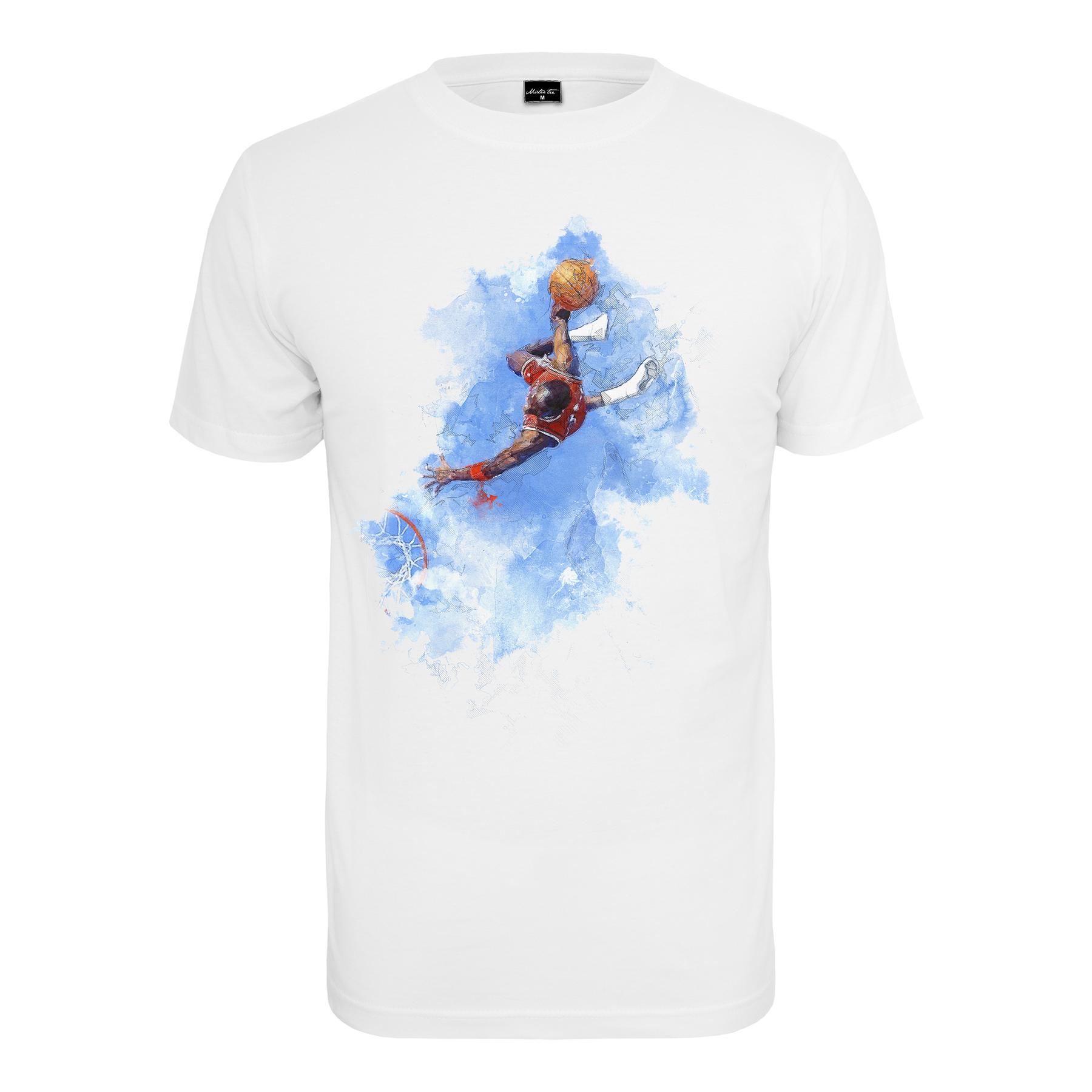 4053838797228 - T-shirt Mister Tee basketball clouds