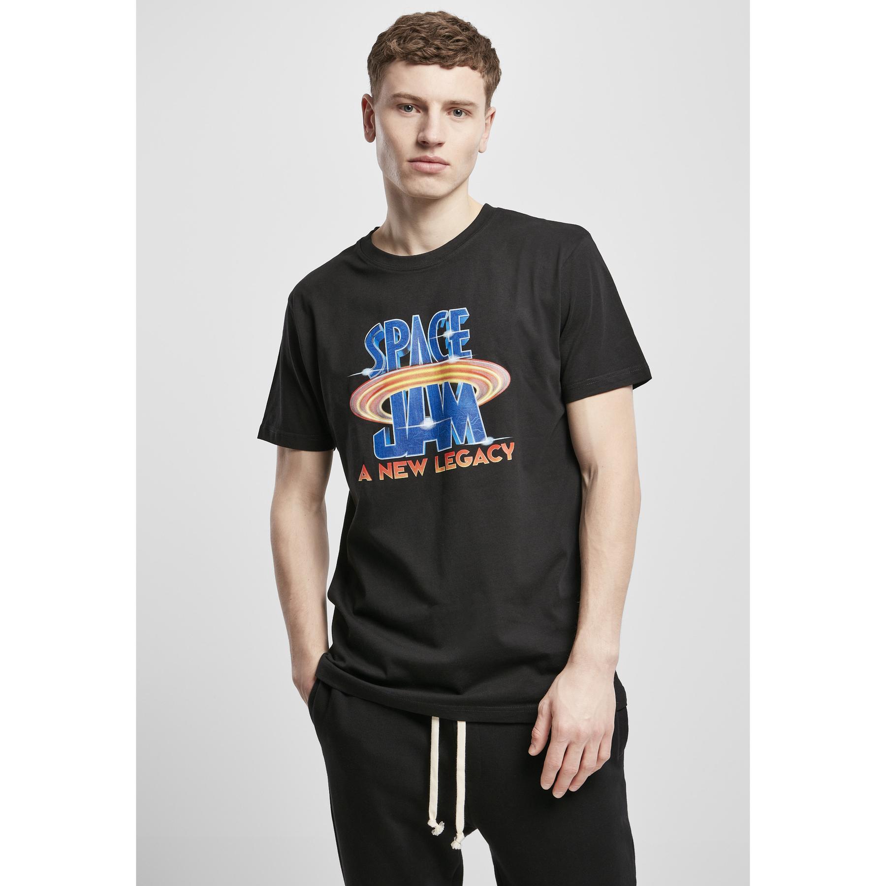 4053838965320 - T-shirt Mister Tee space jam logo