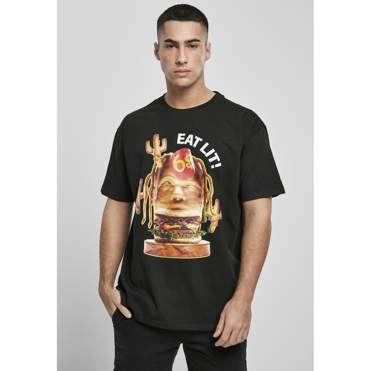 4053838913093 - T-shirt Mister Tee Eat Lit oversize