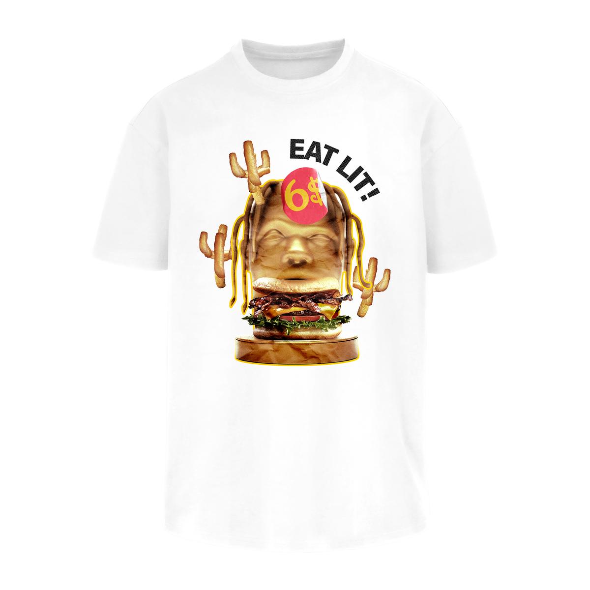 4053838917084 - T-shirt Mister Tee Eat Lit oversize
