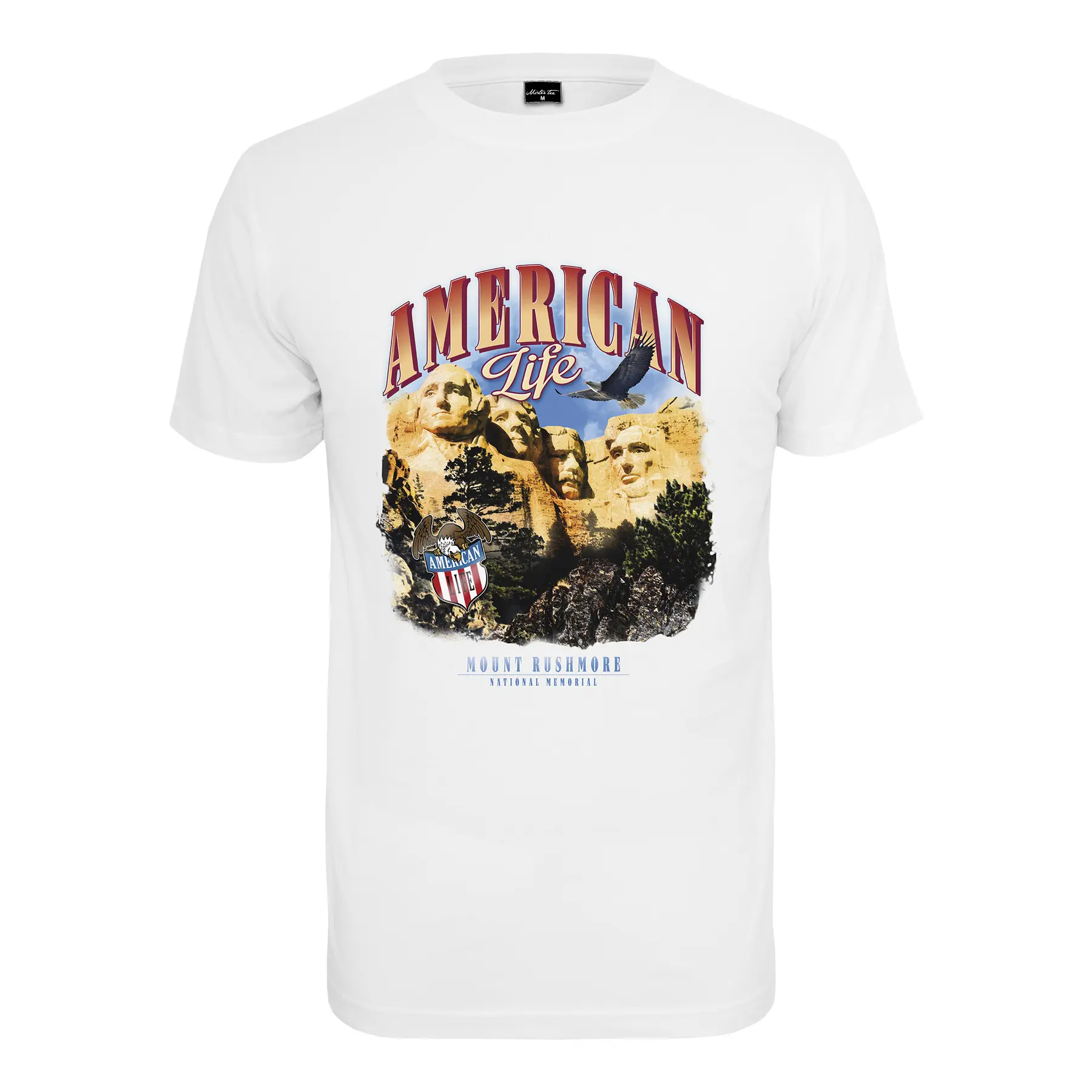 4066051010937 - T-shirt Mister Tee american life mount roushmore