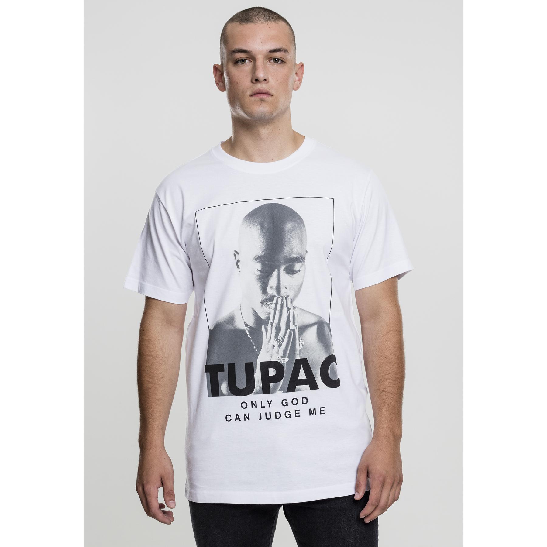 4053838446119 - Mister Tee T-Shirt 2PAC PRAYER TEE MT422 White