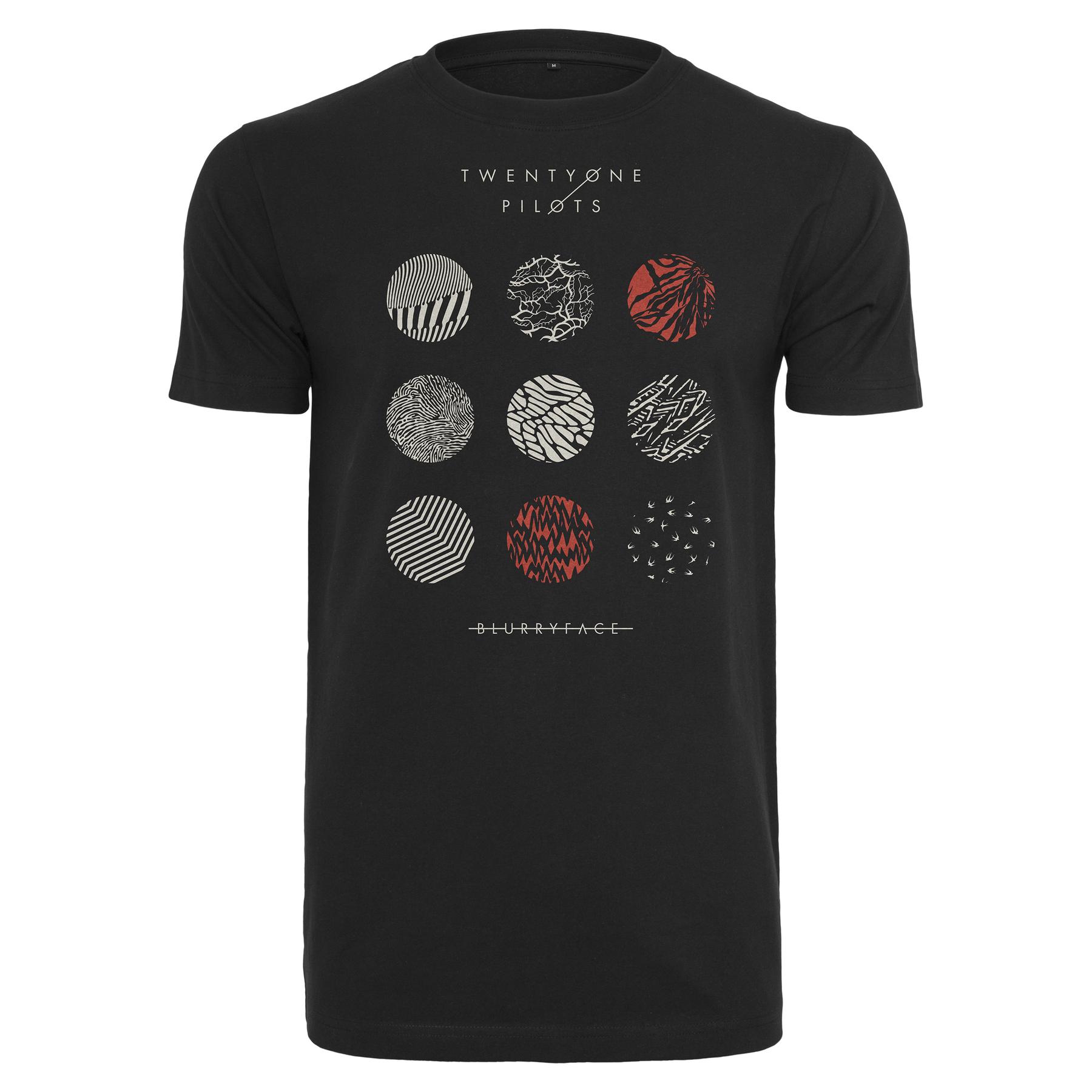 4053838145524 - Mister Tee Twenty One Pilots Pattern Circle Tee MT426 4053838145524 - Mister Tee Twenty One Pilots Pattern Circle Tee MT426