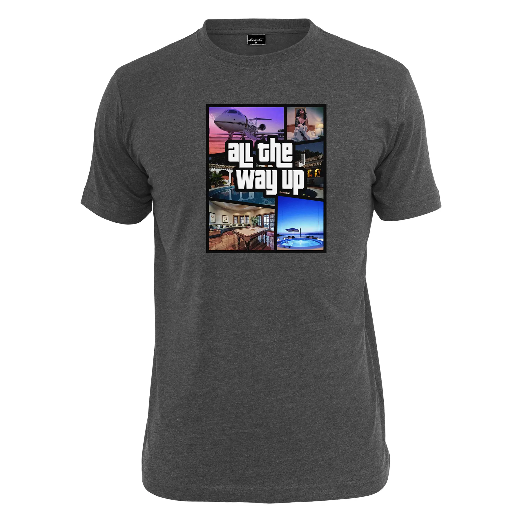 4053838158289 - T-Shirt Mister Tee all the way up mahup