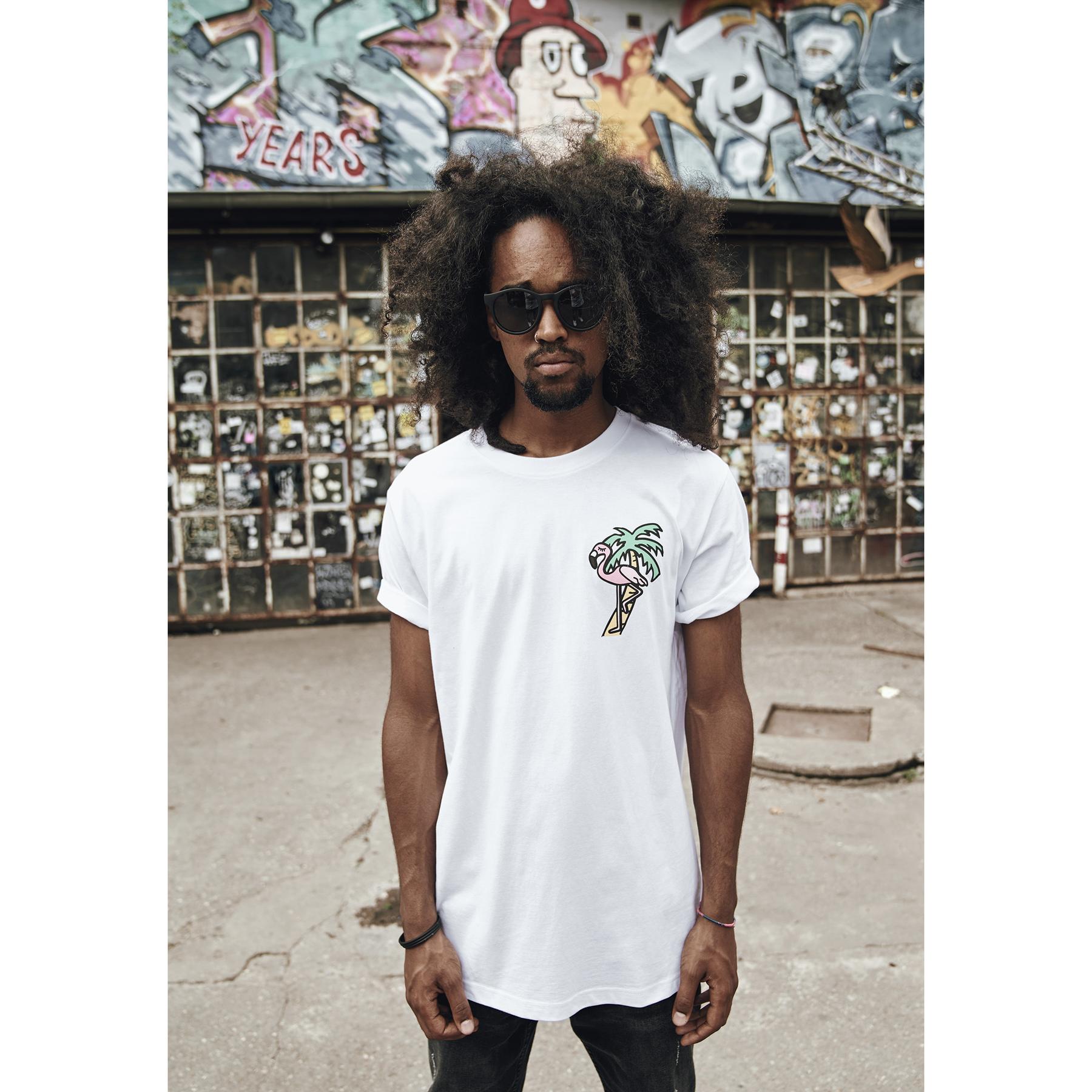 4053838336847 - T-shirt Mister Tee basic flamingo GT