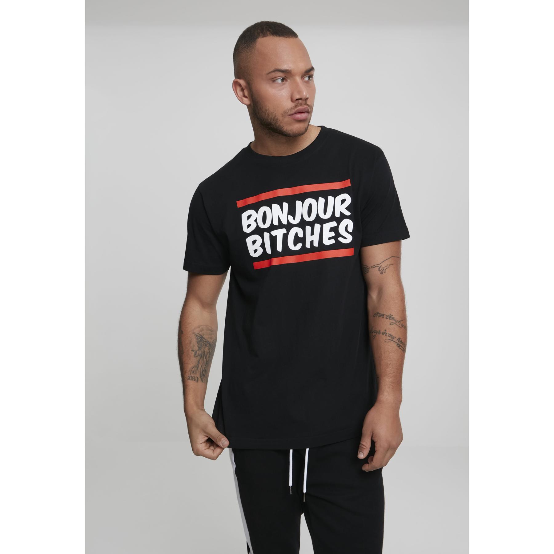 4053838356838 - T-shirt Mister Tee bonjour